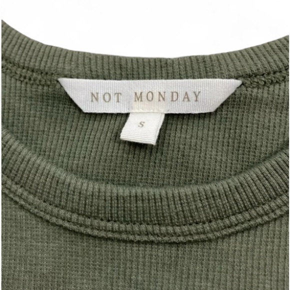 New Not Monday Ribbed Tank - Picture 4 of 5